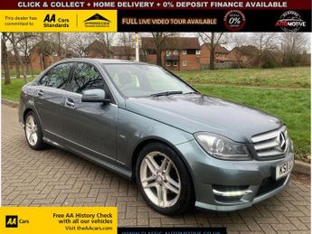 Mercedes C Class 2.1 C220 CDI BlueEfficiency Sport Edition 125 Saloon 4dr Diesel 