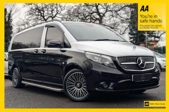 Mercedes Vito 2.0 116 CDI Progressive Crew Van G-Tronic RWD L3 Euro 6 (s/s) 5d