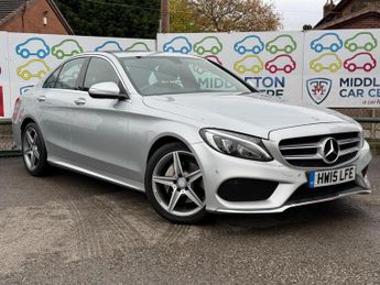 Mercedes C Class 2.1 C220 BlueTEC AMG Line G-Tronic+ Euro 6 (s/s) 4dr