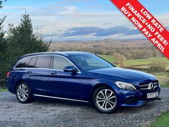 Mercedes C Class 1.6 C200d Sport (Premium) Estate 5dr Diesel G-Tronic+ Euro 6 (s/