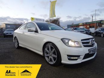 Mercedes C Class 2.1 C220 CDI BlueEfficiency AMG Sport Euro 5 (s/s) 2dr