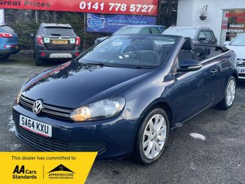 Volkswagen Golf TDi 1.6 TDI BlueMotion Tech SE Cabriolet Euro 5 (s/s) 2dr