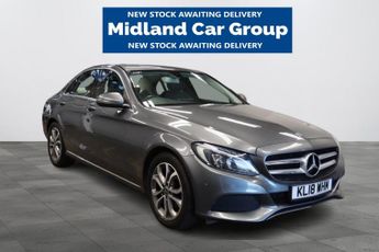 Mercedes C Class 2.1 C220d Sport G-Tronic+ Euro 6 (s/s) 4dr