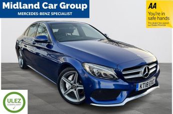 Mercedes C Class 2.1 C220d AMG Line G-Tronic+ Euro 6 (s/s) 4dr