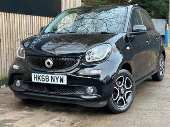 Smart ForFour EQ 17.6kWh Prime (Premium Plus) Auto 5dr (22kW Charger)