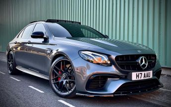 Mercedes E Class 4.0 E63 V8 BiTurbo AMG S (Premium) SpdS MCT 4MATIC+ Euro 6 (s/s)