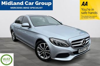 Mercedes C Class 2.1 C220d Sport (Premium) G-Tronic+ Euro 6 (s/s) 4dr