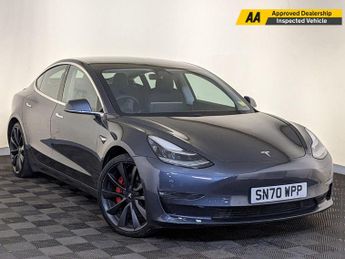 Tesla Model 3 (Dual Motor) Performance Auto 4WDE 4dr (Performance Upgrade)