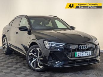 Audi E-Tron 55 Black Edition Sportback Auto quattro 5dr 95kWh (11kW Charger)