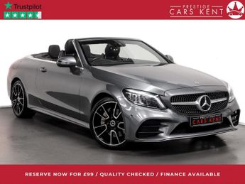 Mercedes C Class 2.0 C300 AMG Line (Premium) Cabriolet 2dr Petrol G-Tronic+ Euro 