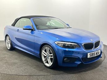 BMW 218 1.5 218i M Sport Convertible 2dr Petrol Manual Euro 6 (s/s) (136