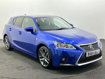 Lexus CT 1.8 200h F Sport Hatchback 5dr Petrol Hybrid CVT Euro 6 (s/s) (1