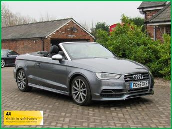 Audi S3 2.0 TFSI Cabriolet S Tronic quattro Euro 6 (s/s) 2dr