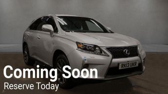 Lexus RX 3.5 450h V6 F Sport CVT 4WD Euro 5 (s/s) 5dr