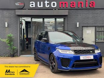 Land Rover Range Rover Sport 5.0 P575 V8 GPF SVR SUV 5dr Petrol Auto 4WD Euro 6 (s/s) (575 ps