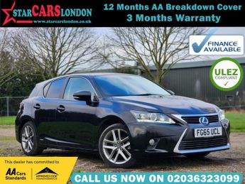Lexus CT 1.8 200h Advance Plus CVT Euro 6 (s/s) 5dr