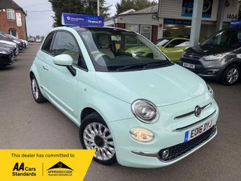 Fiat 500 1.2 Lounge Euro 6 (s/s) 3dr