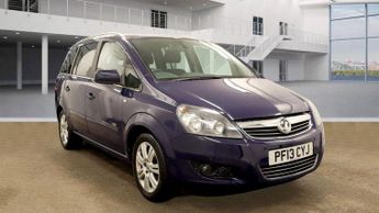 Vauxhall Zafira 1.6 16V Design Euro 5 5dr (SNav)