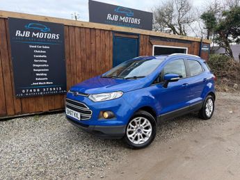 Ford EcoSport 1.0T EcoBoost Zetec 2WD Euro 6 (s/s) 5dr