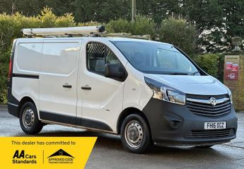 Vauxhall Vivaro 1.6 CDTi 2900 ecoFLEX L1 H1 Euro 5 (s/s) 5dr