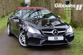 Mercedes E Class 2.1 E220 CDI AMG Sport Cabriolet G-Tronic+ Euro 5 (s/s) 2dr