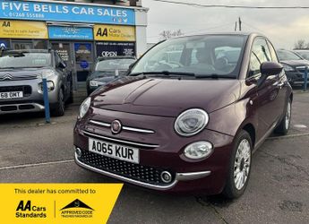 Fiat 500 1.2 Lounge Euro 6 (s/s) 3dr