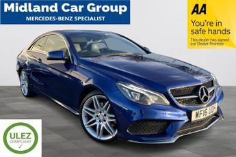 Mercedes E Class 2.1 E220d AMG Line Edition G-Tronic+ Euro 6 (s/s) 2dr