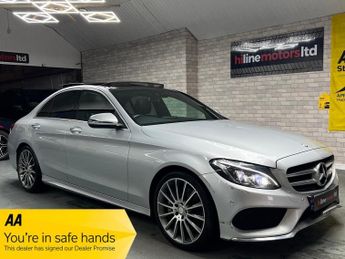 Mercedes C Class 2.1 C250d AMG Line (Premium Plus) G-Tronic+ Euro 6 (s/s) 4dr