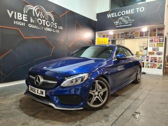 Mercedes C Class 2.1 C220d AMG Line (Premium Plus) Cabriolet G-Tronic+ Euro 6 (s/