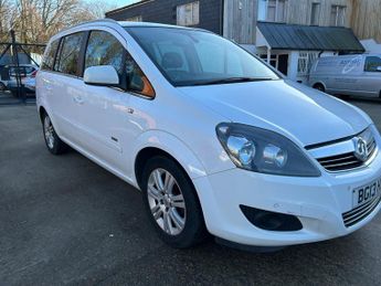 Vauxhall Zafira 1.6 16V Design Euro 5 5dr (SNav)