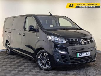 Vauxhall Vivaro 50kWh Elite Auto LWB 5dr (8 Seat, 7.4kW Charger)