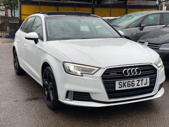 Audi A3 2.0 TFSI Sport Sportback S Tronic quattro Euro 6 (s/s) 5dr