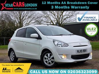 Mitsubishi Mirage 1.2 3 CVT Euro 5 (s/s) 5dr