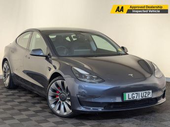 Tesla Model 3 (Dual Motor) Performance Auto 4WDE 4dr (Performance Upgrade)