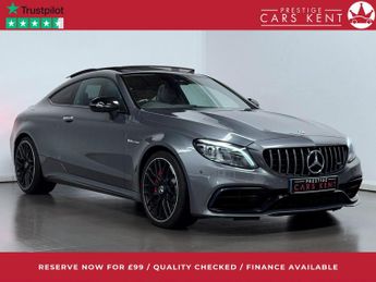 Mercedes C Class 4.0 C63 V8 BiTurbo AMG S (Premium Plus) Coupe 2dr Petrol SpdS MC