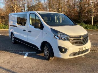 Vauxhall Vivaro 1.6 CDTi 2900 Sportive Crew Van L2 H1 Euro 6 5dr (6 Seat)