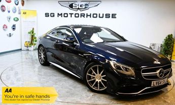 Mercedes S Class 5.5 S63 V8 AMG Coupe 2dr Petrol SpdS MCT Euro 6 (s/s) (585 ps) +