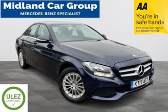 Mercedes C Class 2.0 C200 SE 7G-Tronic+ Euro 6 (s/s) 4dr