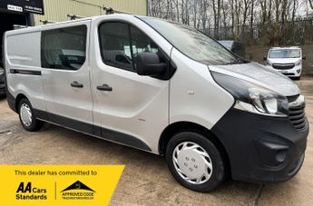 Vauxhall Vivaro 1.6 CDTi 2900 BiTurbo Sportive Crew Van L2 H1 Euro 6 (s/s) 5dr (