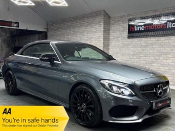 Mercedes C Class 3.0 C43 V6 AMG (Premium Plus) Cabriolet G-Tronic+ 4MATIC Euro 6 