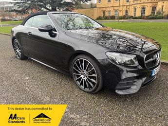 Mercedes E Class 2.0 E220d AMG Line Cabriolet G-Tronic+ Euro 6 (s/s) 2dr