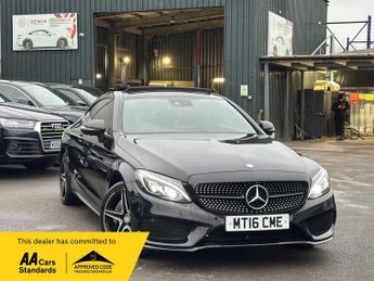 Mercedes C Class 2.1 C250d AMG Line (Premium Plus) G-Tronic+ Euro 6 (s/s) 2dr