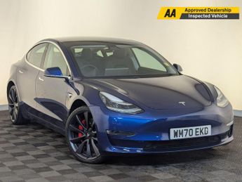 Tesla Model 3 (Dual Motor) Performance Auto 4WDE 4dr (Performance Upgrade)