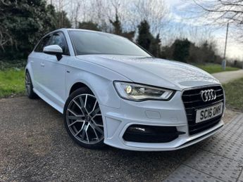 Audi A3 1.4 TFSI S line Sportback S Tronic Euro 6 (s/s) 5dr (Nav)