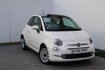 Fiat 500 1.2 Lounge Hatchback 3dr Petrol Manual Euro 6 (s/s) (69 bhp)