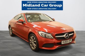 Mercedes C Class 2.0 C200 Sport (Premium) 7G-Tronic+ Euro 6 (s/s) 2dr