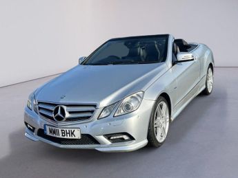 Mercedes E Class 2.1 E250 CDI BlueEfficiency Sport Cabriolet Tiptronic Euro 5 2dr