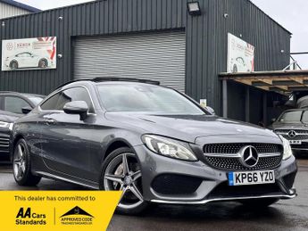 Mercedes C Class 2.1 C250d AMG Line (Premium Plus) G-Tronic+ Euro 6 (s/s) 2dr