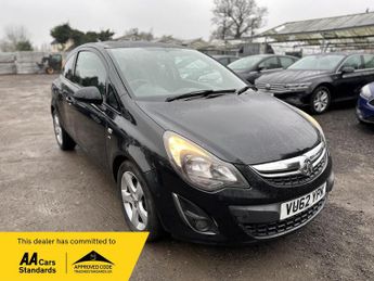 Vauxhall Corsa 1.2i ecoFLEX 16V SXi Euro 5 (s/s) 3dr (A/C)