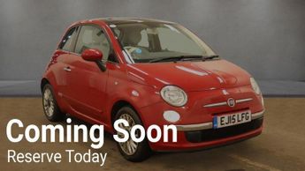 Fiat 500 1.2 Lounge Euro 6 (s/s) 3dr